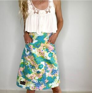 Matilda Jane Gingersnap Hammond Bay Floral Skirt Size Medium